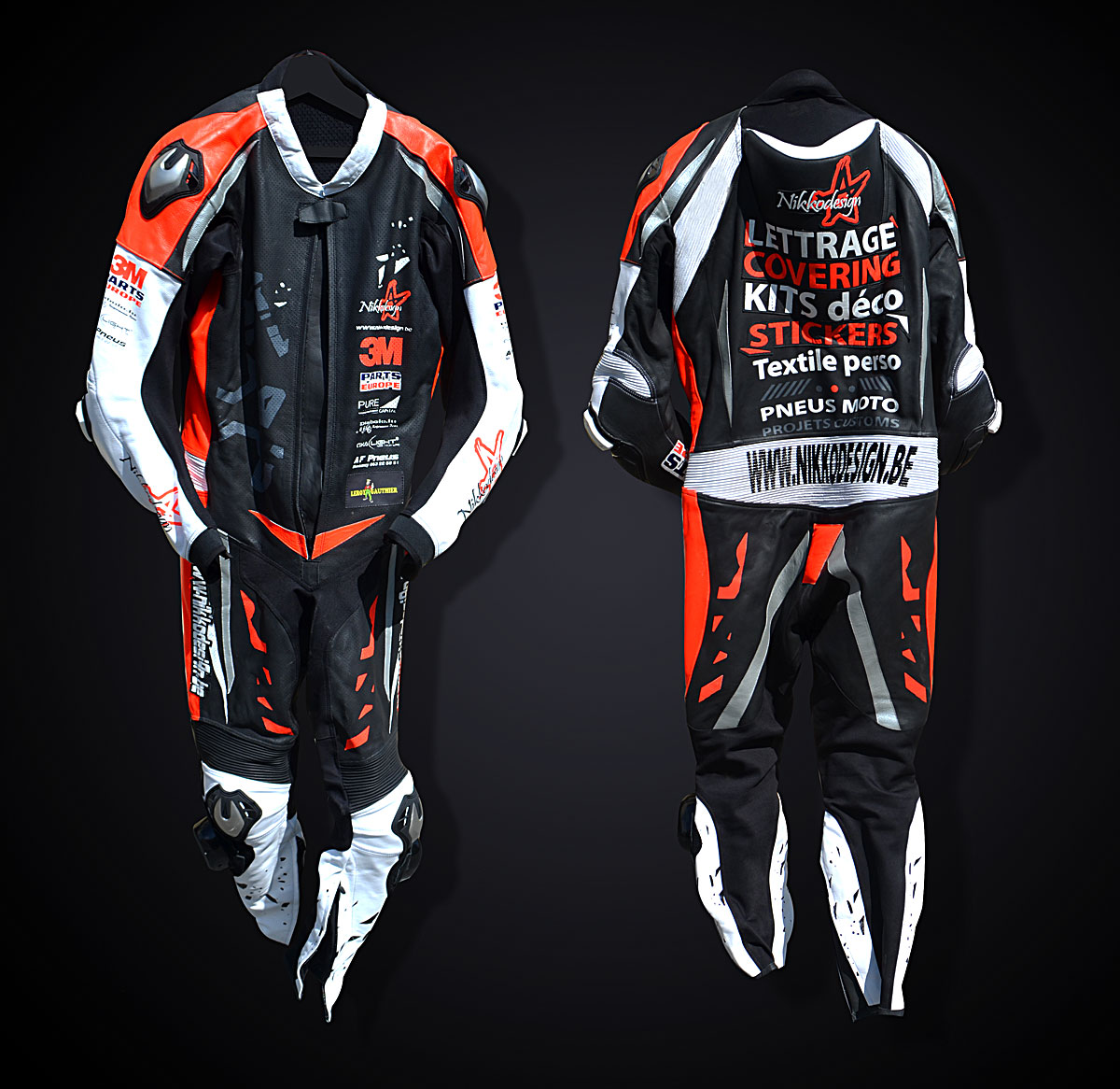 combinaisons cuir personnalis es moto quad