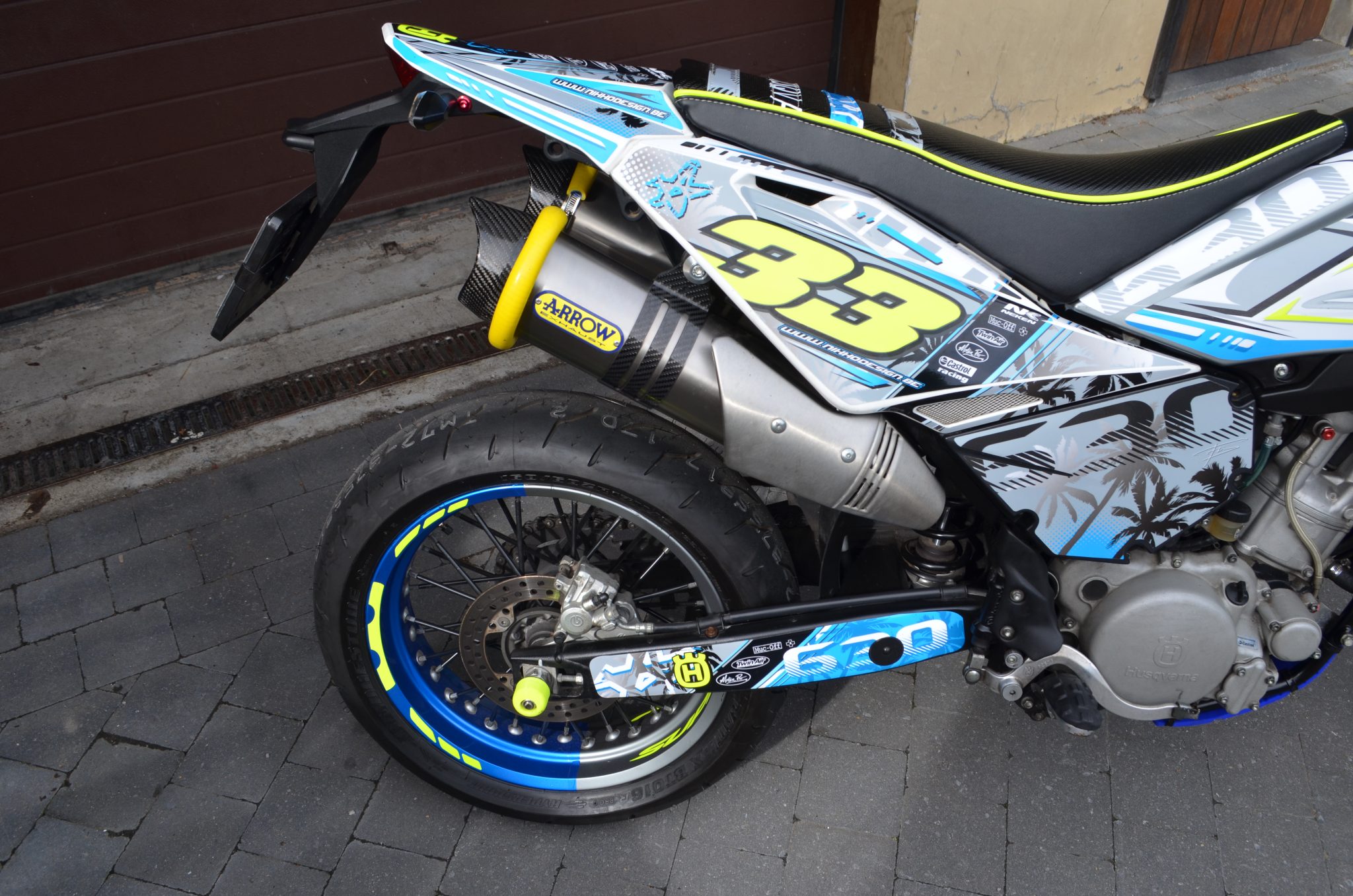 Lifting supermotard husqvarna 630 sms