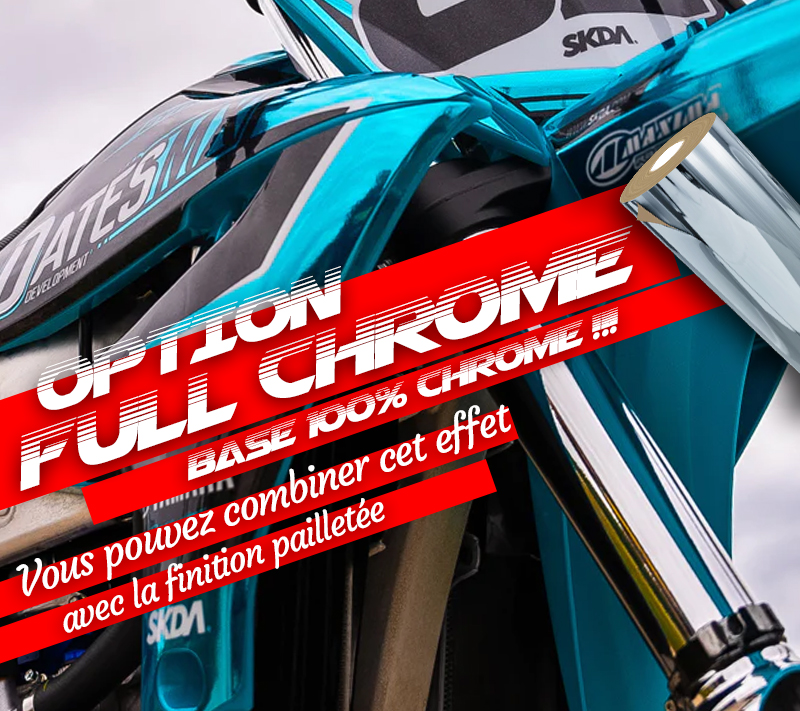 KIT DECO FULL CHROME SUR UN SUPERMOT (le presque tuto) 