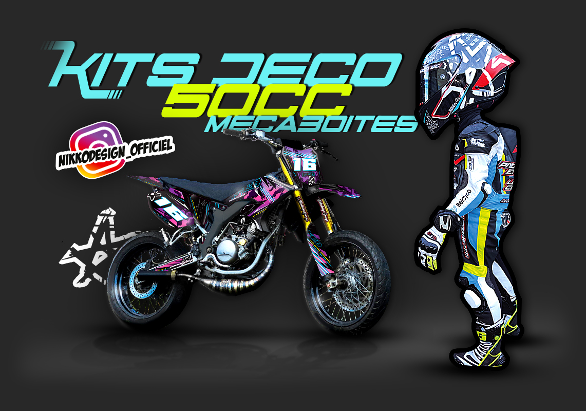 kits déco pour 50cc mécaboites