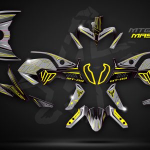 complete decal kit for yamaha mt09 from 2017 to 2020