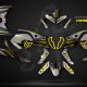 complete decal kit for yamaha mt09 from 2017 to 2020