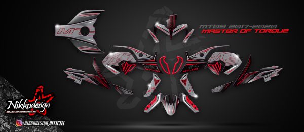 kit déco pour yamaha mt09 2017 à 2020, le top